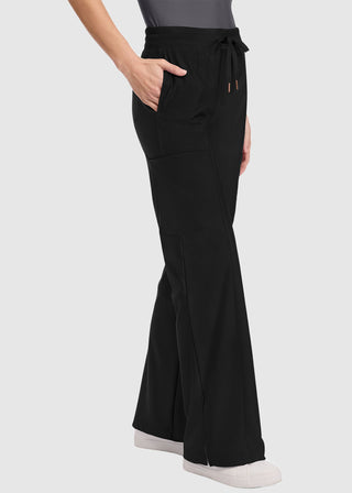 Cherokee Mid Rise Trouser Women's Leg Drawstring Pant