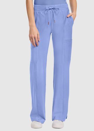 Cherokee Mid Rise Trouser Women's Petite Leg Drawstring Pant