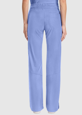 Cherokee Mid Rise Trouser Women's Petite Leg Drawstring Pant