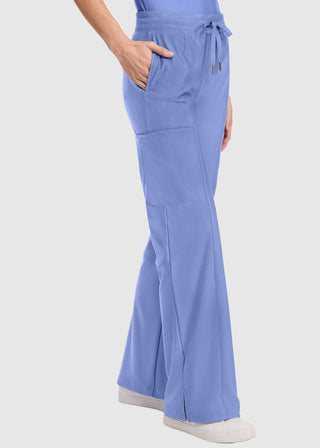 Cherokee Mid Rise Trouser Women's Petite Leg Drawstring Pant