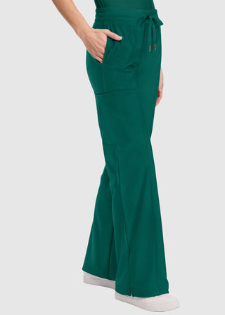 Cherokee Mid Rise Trouser Women's Leg Drawstring Pant