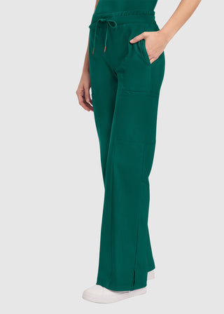 Cherokee Mid Rise Trouser Women's Leg Drawstring Pant