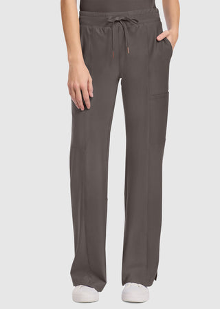 Cherokee Mid Rise Trouser Women's Petite Leg Drawstring Pant