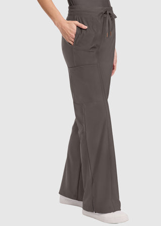 Cherokee Mid Rise Trouser Women's Petite Leg Drawstring Pant