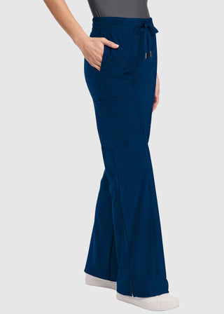 Cherokee Mid Rise Trouser Women's Leg Drawstring Pant