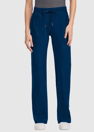 Cherokee Mid Rise Trouser Women's Petite Leg Drawstring Pant