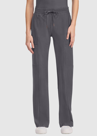 Cherokee Mid Rise Trouser Women's Leg Drawstring Pant