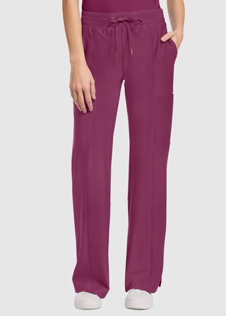 Cherokee Mid Rise Trouser Women's Leg Drawstring Pant