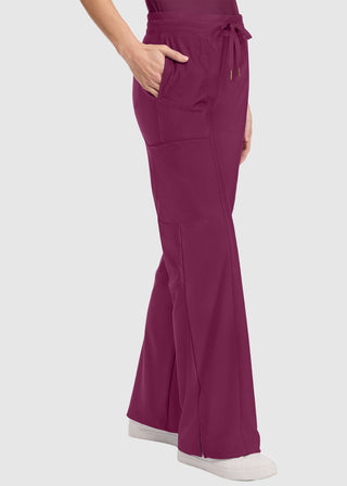 Cherokee Mid Rise Trouser Women's Petite Leg Drawstring Pant