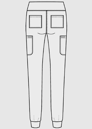 Cherokee Pull-on Women's Petite Jogger Pant