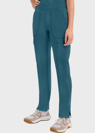 Cherokee Infinity Women's Mid Rise Tapered Leg Pull-on Tall Pant