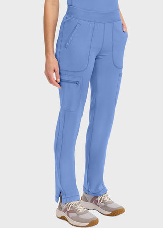 Cherokee Infinity Women's Mid Rise Tapered Leg Pull-on Tall Pant