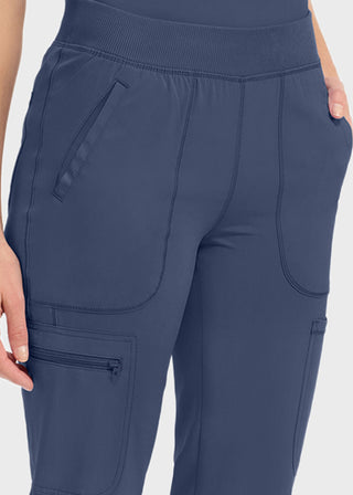 Cherokee Infinity Women's Mid Rise Tapered Leg Pull-on Tall Pant