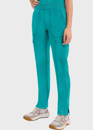 Cherokee Infinity Women's Mid Rise Tapered Leg Pull-on Tall Pant