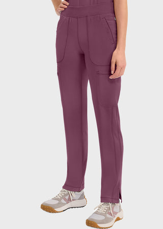 Cherokee Infinity Women's Mid Rise Tapered Leg Pull-on Tall Pant