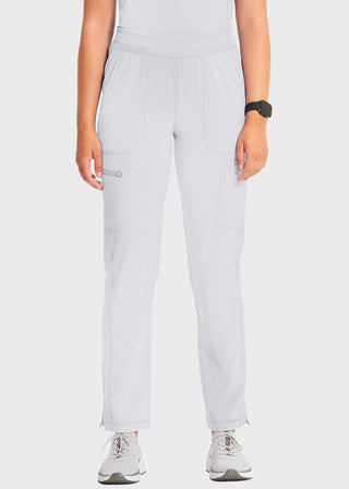 Cherokee Infinity Women's Mid Rise Tapered Leg Pull-on Tall Pant