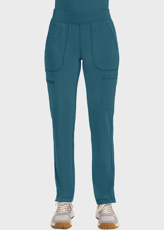 Cherokee Infinity Women's Mid Rise Tapered Leg Pull-on Pant