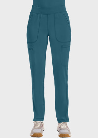 Cherokee Infinity Women's Mid Rise Tapered Leg Pull-on Pant