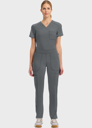 Cherokee Infinity Women's Mid Rise Tapered Leg Pull-on Pant