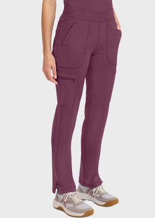 Cherokee Infinity Women's Mid Rise Tapered Leg Pull-on Pant