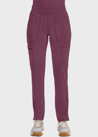 Cherokee Infinity Women's Mid Rise Tapered Leg Pull-on Pant