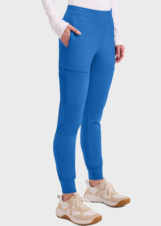 Cherokee Form Women's Mid Rise Tapered Leg Scrub Tall Pant