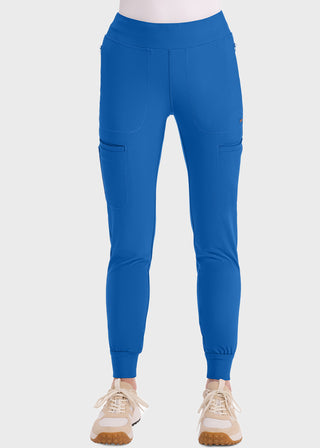 Cherokee Form Women's Mid Rise Tapered Leg Scrub Tall Pant