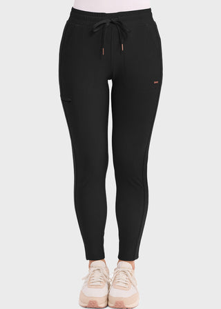 Cherokee Form Women's Mid Rise Tapered Leg Drawstring Tall Pant