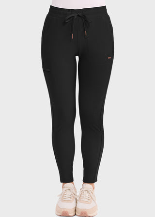 Cherokee Form Women's Mid Rise Tapered Leg Drawstring Tall Pant