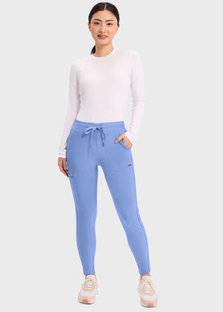 Cherokee Form Women's Mid Rise Tapered Leg Drawstring Tall Pant