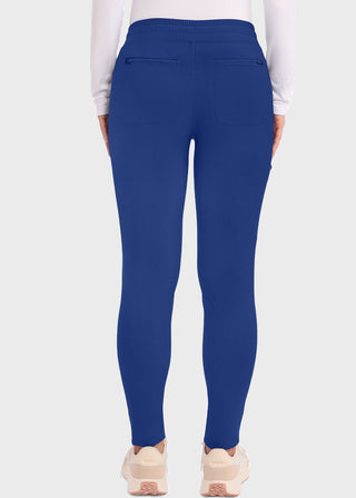 Cherokee Form Women's Mid Rise Tapered Leg Drawstring Petite Pant