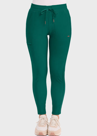 Cherokee Form Women's Mid Rise Tapered Leg Drawstring Pant