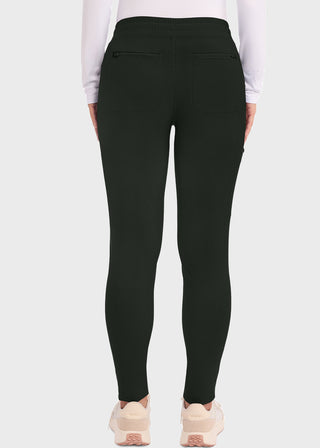 Cherokee Form Women's Mid Rise Tapered Leg Drawstring Pant