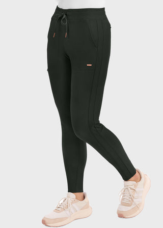 Cherokee Form Women's Mid Rise Tapered Leg Drawstring Tall Pant