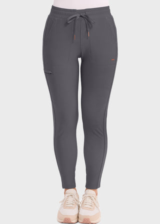 Cherokee Form Women's Mid Rise Tapered Leg Drawstring Pant