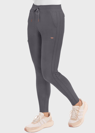 Cherokee Form Women's Mid Rise Tapered Leg Drawstring Tall Pant