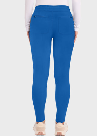 Cherokee Form Women's Mid Rise Tapered Leg Drawstring Petite Pant