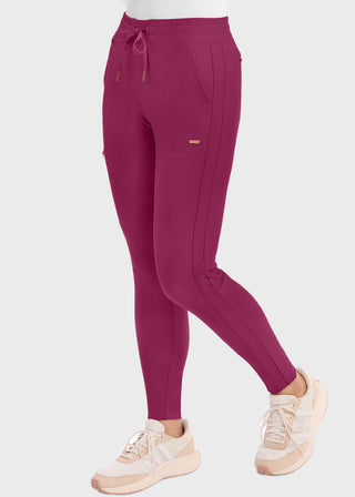 Cherokee Form Women's Mid Rise Tapered Leg Drawstring Tall Pant