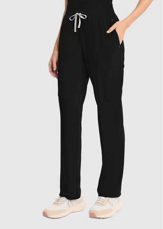 Cherokee Achieve Women's Pull-on Straight leg Petite Pant