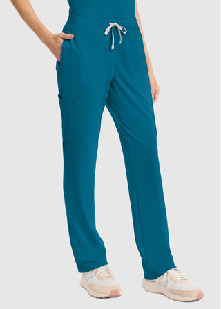 Cherokee Achieve Women's Pull-on Straight leg Petite Pant