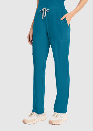 Cherokee Achieve Women's Pull-on Straight leg Petite Pant