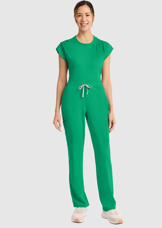 Cherokee Achieve Women's Pull-on Straight leg Petite Pant