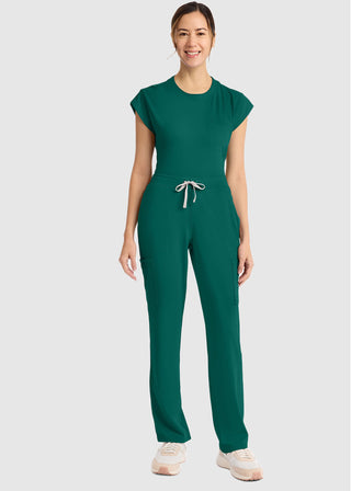 Cherokee Achieve Women's Pull-on Straight leg Petite Pant