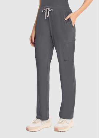 Cherokee Achieve Women's Pull-on Straight leg Petite Pant