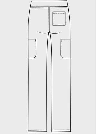 Cherokee Achieve Women's Pull-on Straight leg Tall Pant