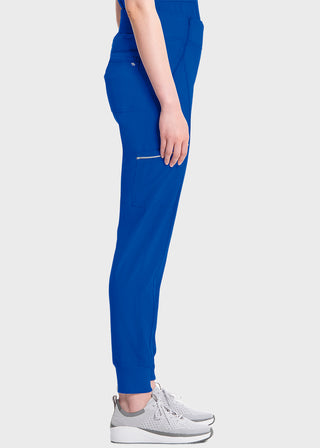 Cherokee Infinity Women's Knit Waistband Mid Rise Tapered Leg Jogger Petite Pant