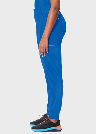 Cherokee Infinity Women's Knit Waistband Mid Rise Tapered Leg Jogger Petite Pant