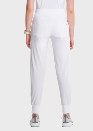 Cherokee Infinity Women's Knit Waistband Mid Rise Tapered Leg Jogger Petite Pant