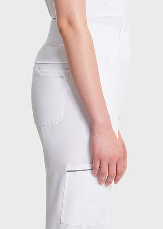 Cherokee Infinity Women's Knit Waistband Mid Rise Tapered Leg Jogger Petite Pant