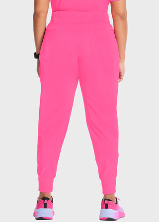 Cherokee Infinity Women's Knit Waistband Mid Rise Tapered Leg Jogger Petite Pant